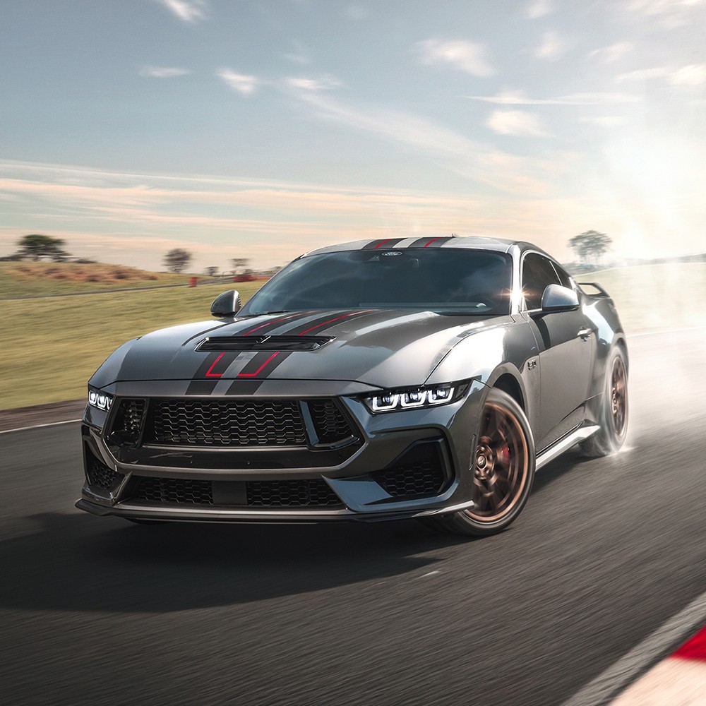 TT-ABC LED Headlights For Ford Mustang 2024 2025 2-COLOR DRL Front Lamps LH+RH