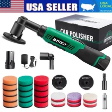 BATOCA S6 Cordless Car Buffer Polisher Mini Polishing Machine 1x 2Ah Battery Set