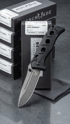  Benchmade Mini Adamas| Black Handle G10 | Drop-point Folding Knife | 273 SFE-2