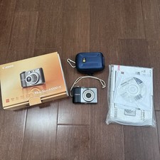 Canon PowerShot A1000 IS 10.0MP Digital Camera Gray Takes Photo READ