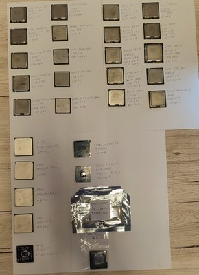 Intel/AMD CPUs prozessore Konvolut 29 Stück/i5/Xeon/Quadcore/Top Angebot 