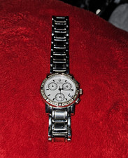 Bulova Women’s Chronograph Quartz Water-Resistant Silver Bracelet Watch
