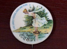 campaign pin pinback button political badge election LOCAL ADVERTISING 1.25