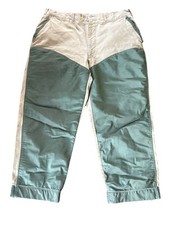 LL Bean Vintage Script Cursive Double Knee Canvas Briar Hunting Pants, 38 x 25