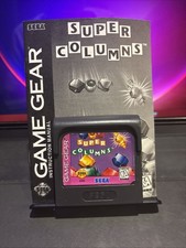 Super Columns (Sega Game Gear, 1995) (250069) ⚡️WITH MANUAL⚡️