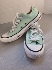 Tenis Converse All Star para mujer talla 7 verde menta caña baja