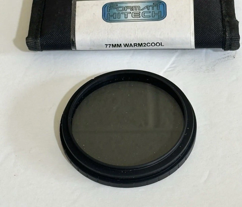 FORMATT HITECH 77MM WARM2COOL FILTER MFR # HT77W2C PHOTO  - Image 2 of 3