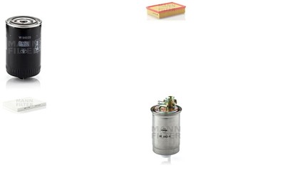 Inspektionspaket Filtersatz XL MANN-FILTER Partikelfilter Anschraubfilter 3/4-16