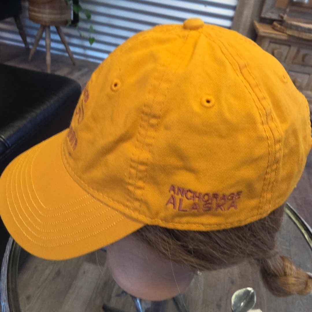MOOSES TOOTH Strapback Baseball Hat Cap Anchorage… - image 2