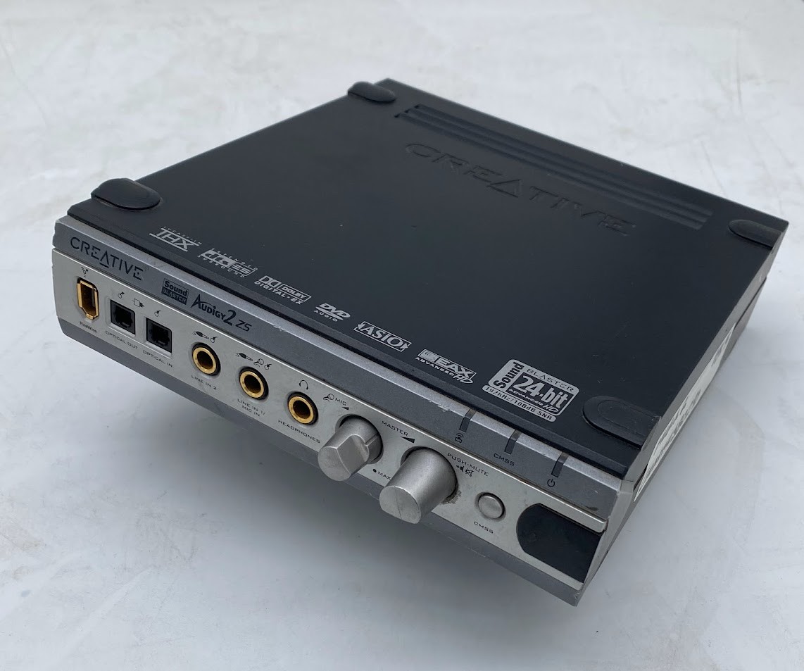 Sound Blaster Audigy 2 ZS PCIサウンドカード Creative Sound Blaster Audigy 2 ZS Sound Card External I/O Hub