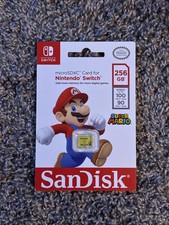 NEW SEALED - SanDisk - 256GB microSDXC UHS-I Memory Card for Nintendo Switch 1