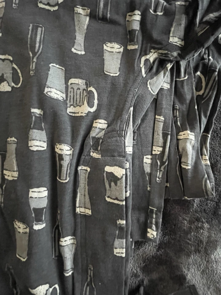 Мужские пижамные брюки John Bartlett Statements Grey Beer с карманами размер XL - Изображение 4 из 4