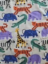 NWT HANNA ANDERSSON S/S JUNGLE ANIMALS HANNASOFT LYOCELL PAJAMAS 120 6 7