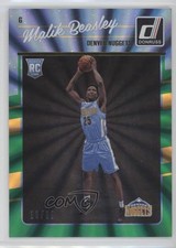 2016-17 Panini Donruss Rookies Green Holo Laser /99 Malik Beasley #166 00am
