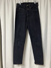 Vintage Girbaud Jeans Women's Size 7/8 Black Stone Washed Tapered