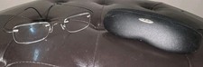 Eyeglasses Titan Frame Made in Austria Silhouette rimless With Case Vintage