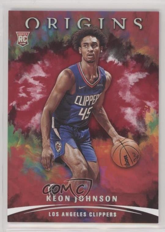 2021-22 Panini Origins Red Keon Johnson #71 Rookie RC 05ov