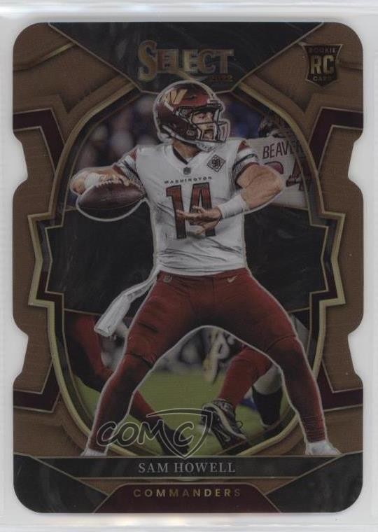 2022 Panini Select Concourse Copper Prizm Die-Cut 149/149 Sam Howell #76 15t9