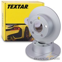Textar 2X Bremsscheibe Ø245 Hinten FÜR Audi A6 C4 C5 Skoda Superb 1 VW Passat 3B