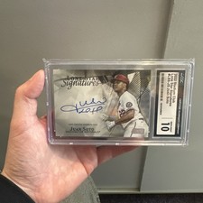 2022 Topps Stadium Club - Lone Star Signatures Juan Soto #LSS-JS /25 (AU)