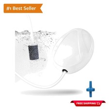 Whisper-Quiet Aquarium Air Pump for 20-210 Gallon Tanks - Complete Aeration Kit