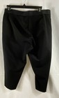 Karl Lagerfeld Paris Women's Black Stretch Zip Pocket Capri Pants Sz L — photo 2