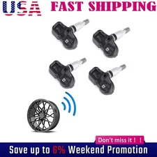 4X OEM 42607-33021 TPMS PMV-107J For Toyota Lexus TIRE PRESSURE MONITOR SENSOR