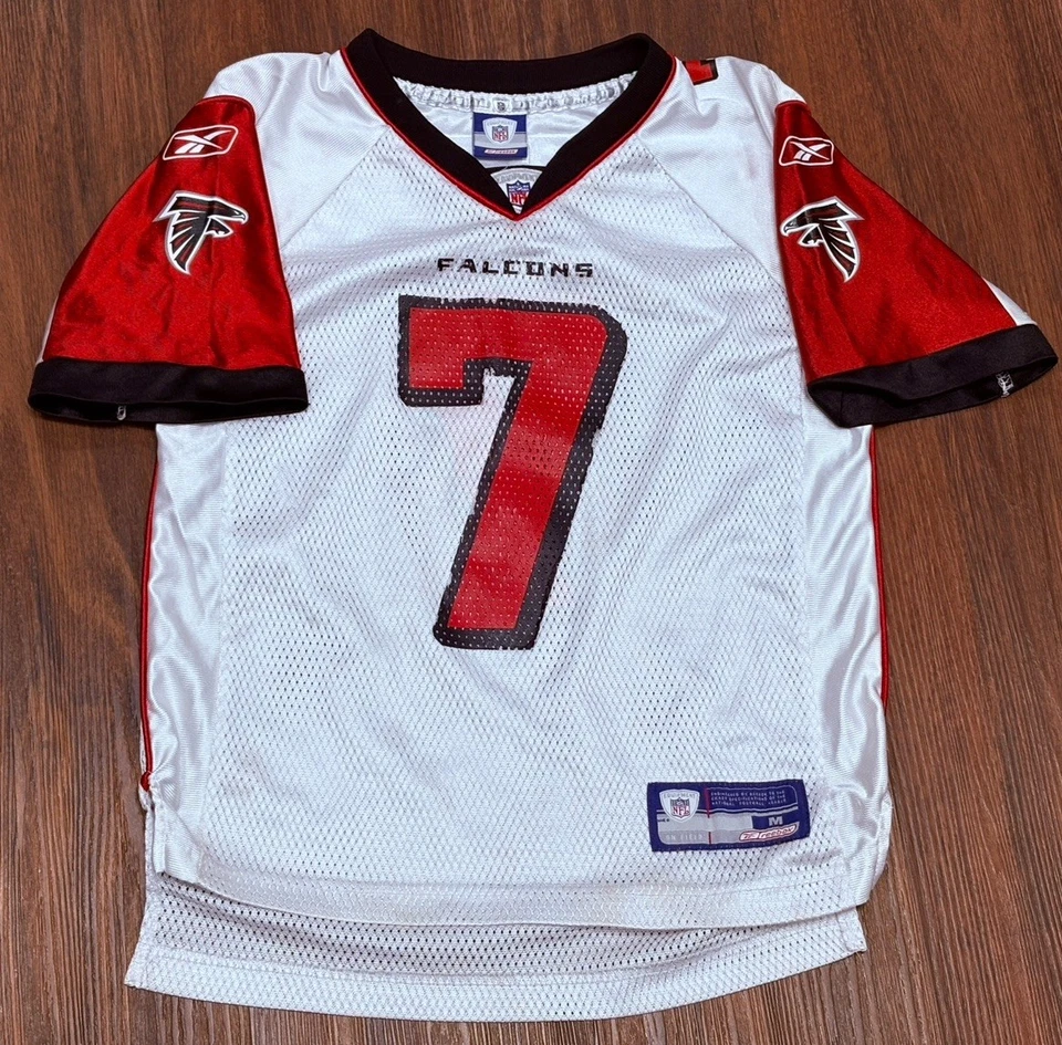 Camiseta de fútbol americano mediana vintage auténtica de Michael Vick #7 Atlanta Falcons NFL Foto 4 de 4