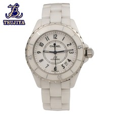 CHANEL J12 H0970 Men's Watch Ceramic White Dial Automatic used