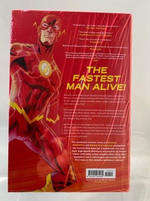 Flash by Manapul & Buccellato Omnibus Hardcover - SRP $100 - NOT MINT