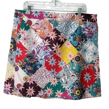 RipSkirt Patchwork Skirt Adjustable Waist Lightweight Quick-Dry Womens Size XL