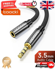 3.5mm Audio Aux Extension Cable Male to Female Jack Headphone Adapter Cord