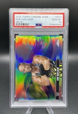 2025 Topps Chrome WWE Rob Van Dam Helix SSP PSA 10 GEM MT RVD