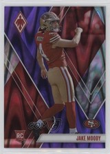 2023 Panini Phoenix Rookies Purple Seismic 98/125 Jake Moody #192 11ng