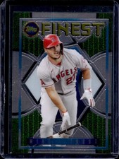 2022 Topps Finest Flashbacks Mike Trout #42 Angels