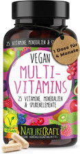 Vegan Multivitamins - 25 Vitamine, Mineralien...