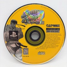 PS1 Street Fighter Collection 2 (Sony PlayStation 1, 1998) Disc Only