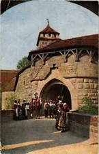 CPA AK Rothenburg- Spital Bastei GERMANY (941097)