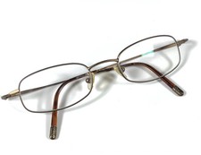 Vtg POLO RALPH LAUREN Eyeglasses Oval Soft Bronze/brass Tone 443 KIE Italy