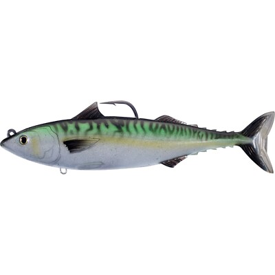 RARE Live Target (AMS175MS953) Mackerel Saltwater Swimbait - Silver Green