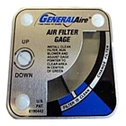 General Aire G99 Media Air Cleaner Gage 0.1 to 0.4 inches w.c.