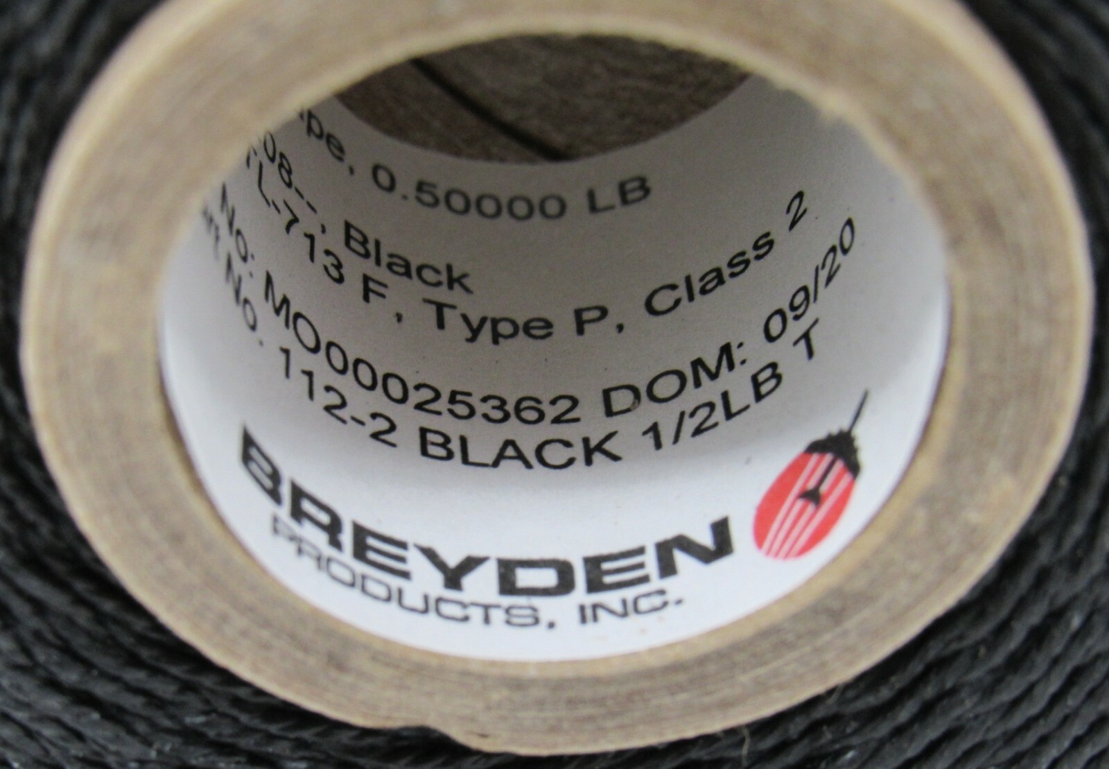 NEW Breyden Lacing Tape 3Ply Nylon Cord Mil Spec MilT713 Size 2 Wax