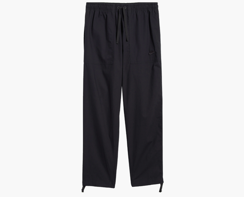 Nike Club Barcelona Cotton Woven Pants NWT Sz XL Loose Fit Black Swoosh Mens - Picture 14 of 14