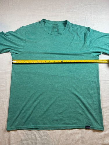 Patagonia Capilene Cool Daily 50+ UPF Stretch Performance Blue Mens M T Shirt - Picture 11 of 24