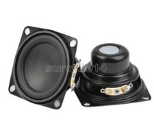 2Pcs Audio Speaker 53MM 4Ohm 10W Full Range Speakers Bass Multimedia Loudspeaker