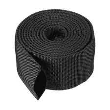 1.2" Dia 6.5FT Nylon Protective Hose Sleeve, Cable Cover Protection, Black