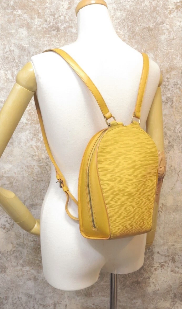 yellow epi mabillon backpack