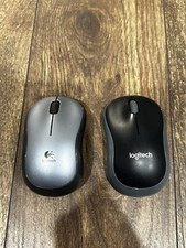 Lot Of 2 Wireless Logitech Mouse M185. Untested.