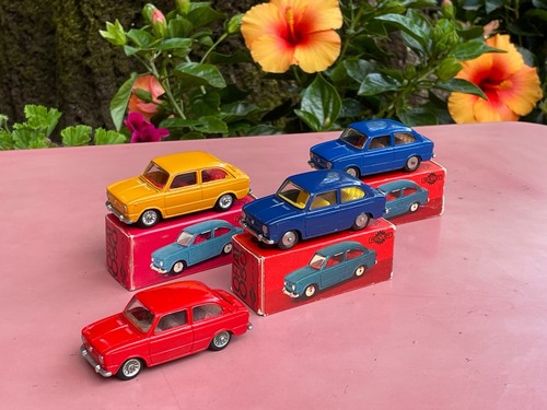 MERCURY FIAT 850 Mint in Box so Dinky orange ocher Very Scarce Color N. 38 - Foto 4 di 18