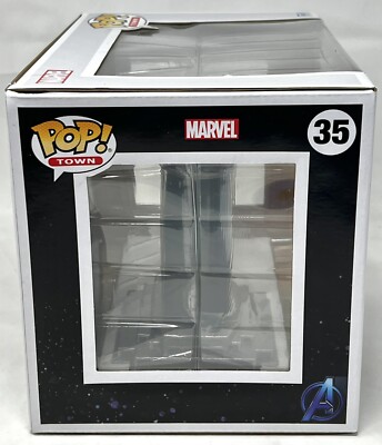 Figurine Funko Pop Town – Tour Des Avengers Avec Iron Man – Vinyle 10 Cm, Collection